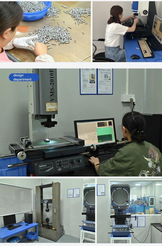 Brass embedded fastener — packaging and dispatch preparation