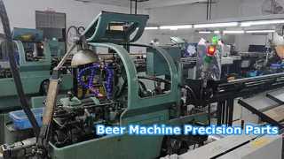 Präzisionsteile für Biermaschinen, CNC-gefräst