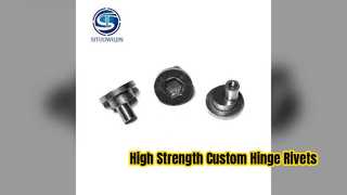 Custom Hinge Rivet Connector High Strength Precision Machined
