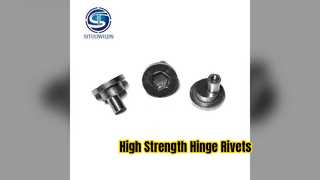 Custom Hinge Rivet Connectors High Strength CNC Machined