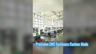 High Precision CNC Threaded Screws Custom Machined Parts